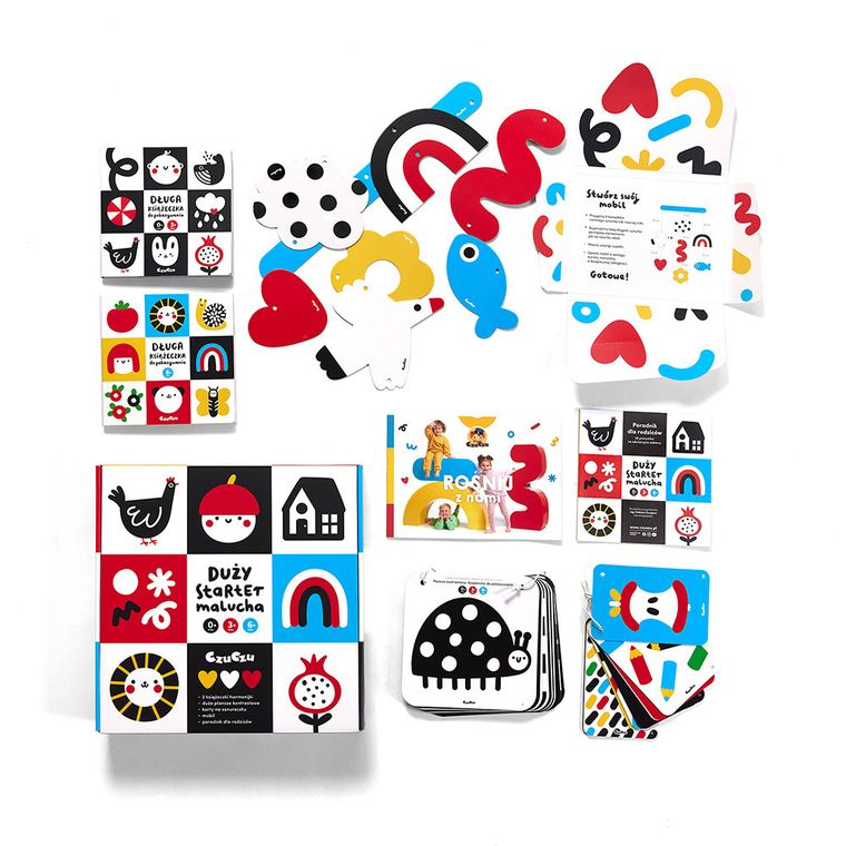 CzuCzu, Duży starter malucha, karty kontrastowe