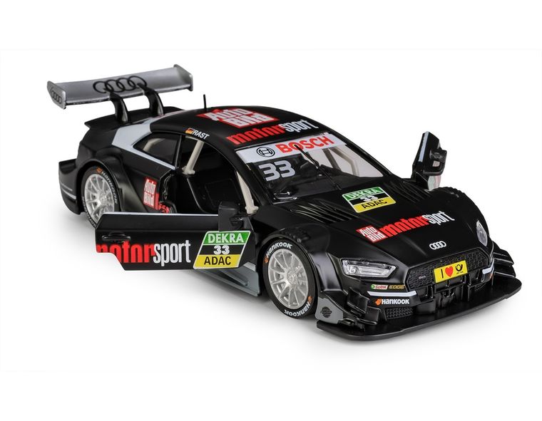 Daffi, MSZ, Audi RS 5 DTM, pojazd, model metalowy, czarny, 1:32