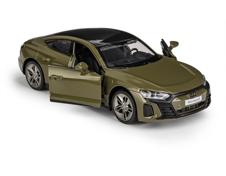 Daffi, MSZ, Audi RS E-Tron GT, pojazd, model metalowy, brązowy, 1:36