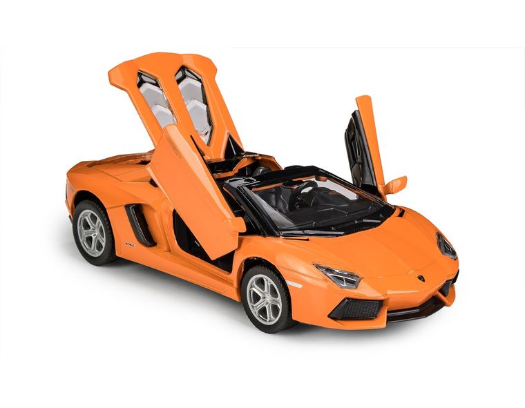 Daffi, MSZ, Lamborghini Aventador Roadster, pojazd, model metalowy, pomarańczowy, 1:32