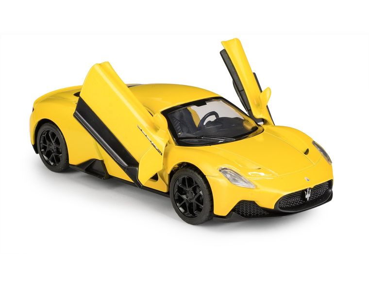 Daffi, MSZ, Maserati MC 20, pojazd, model metalowy, żółty, 1:33