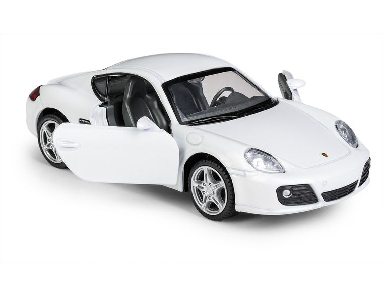 Daffi, MSZ, Porsche Cayman S, pojazd, model metalowy, biały, 1:32