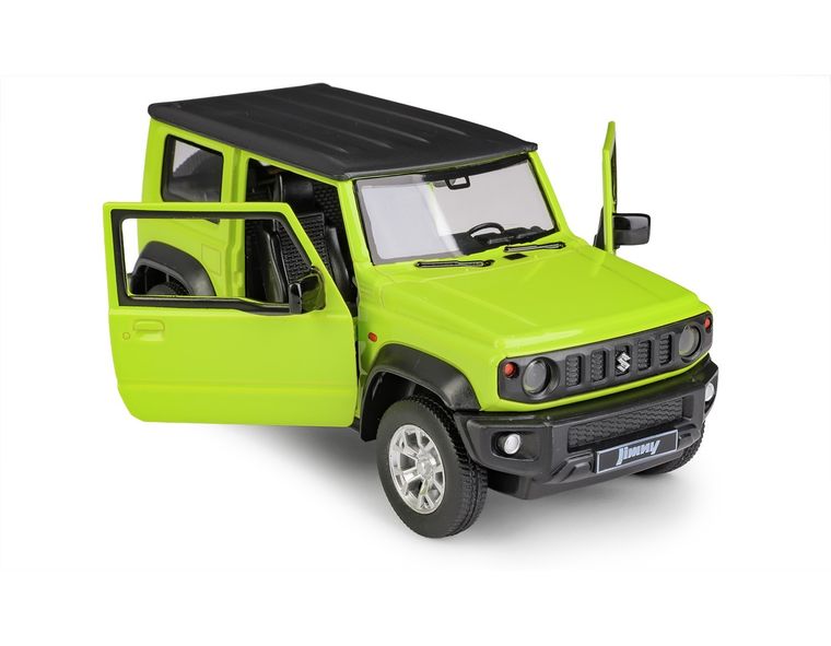 Daffi, MSZ, Suzuki Jimny, pojazd, model metalowy, zielony, 1:26