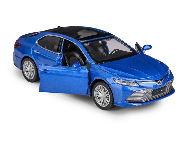 Daffi, MSZ, Toyota Camry, pojazd, model metalowy, niebieski, 1:34