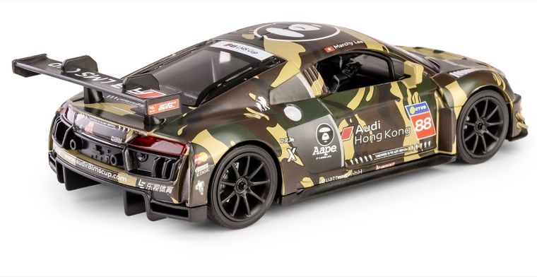 Daffi, RMZ Hobby, Audi R8 2015 cam H-112, pojazd, interaktywny model metalowy, 1:32