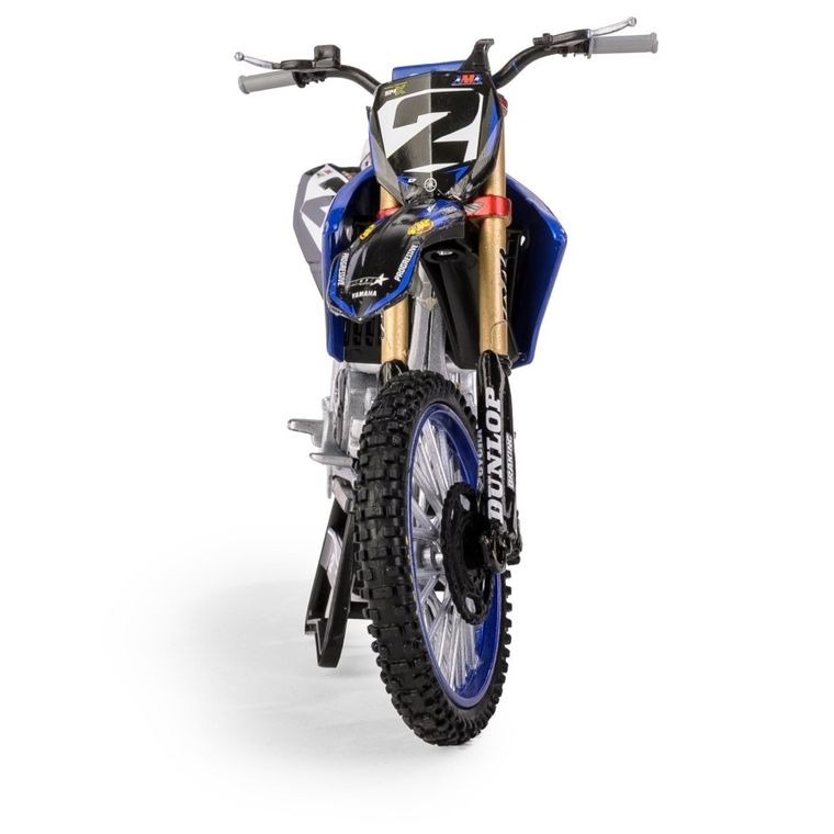 Daffi, Yamaha YZ450F Star Racing Team Bike 2022 Rider: Cooper Webb No.2, motocykl, model metalowy, 1:12
