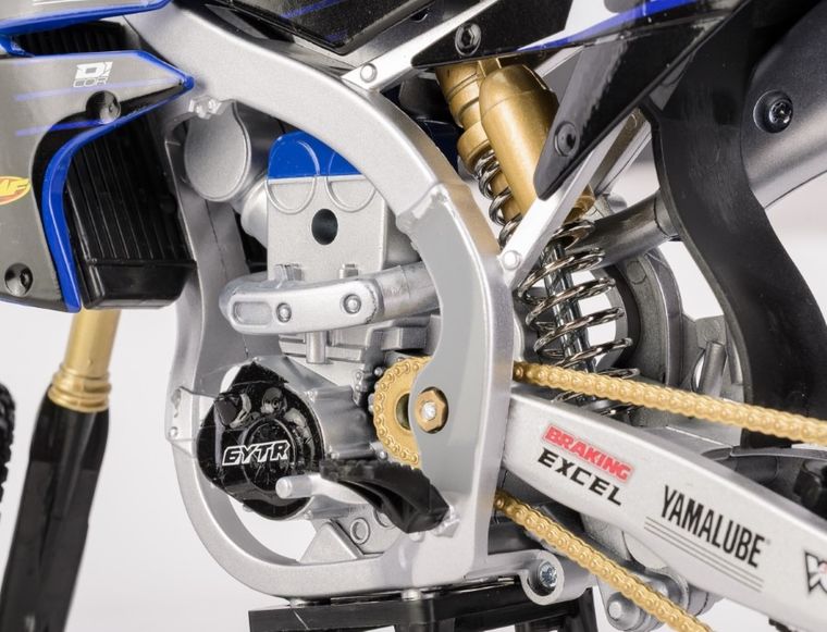 Daffi, Yamaha YZ450F Star Racing Team Bike 2022 Rider: Eli Tomac No.3, motocykl, model metalowy, 1:6