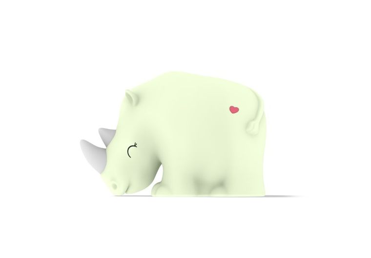 Dhink, Nosorożec, lampka silikonowa na USB