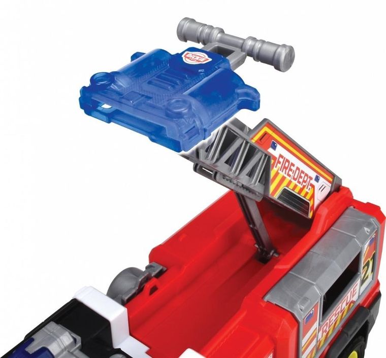 Dickie, straż pożarna, pojazd ratunkowy, światło i dźwięk, 30 cm