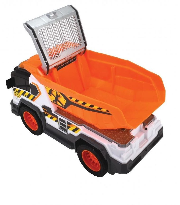 Dickie, wywrotka, pojazd budowlany, światło i dźwięk, 30 cm