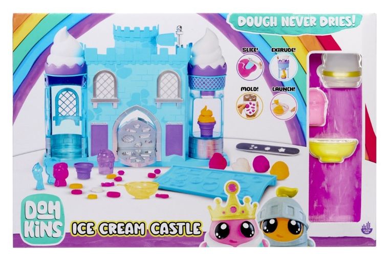 DohKins, Lodowy zamek, zestaw z masą plastyczną