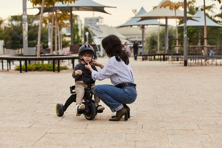 Doona, Liki, kask dziecięcy, czarny, 45-50 cm