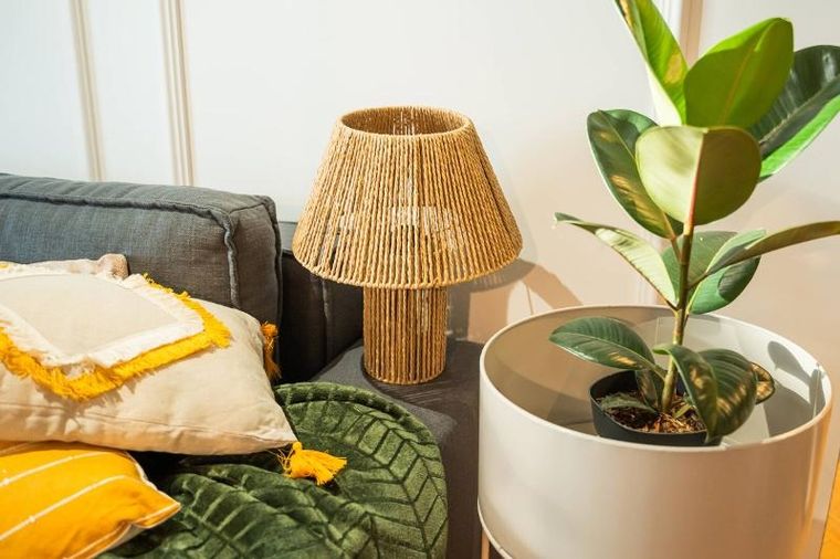 Douceur d'intérieur, poduszka dekoracyjna do salonu, Malory, 50-30 cm