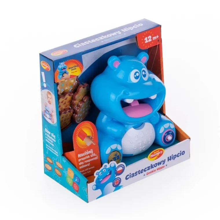 Dumel Discovery, Ciasteczkowy Hipcio, zabawka interaktywna