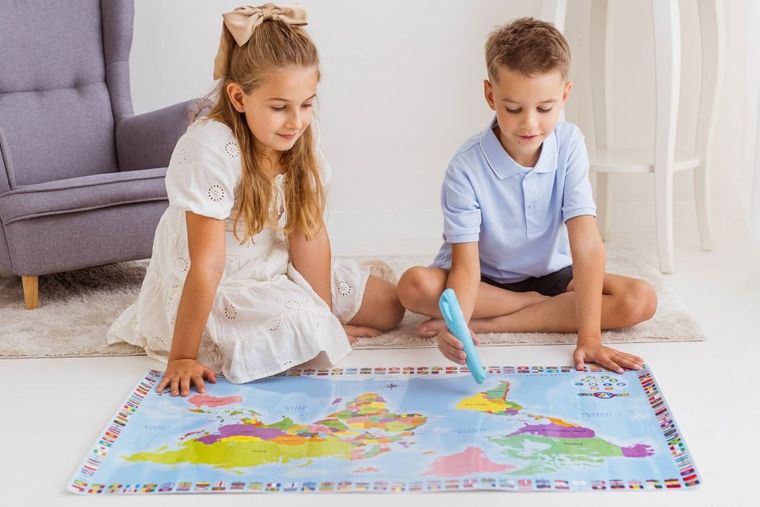 Dumel Discovery, Interaktywna mapa świata, zabawka edukacyjna