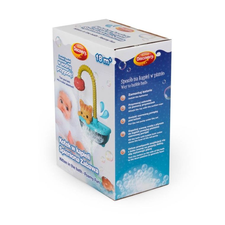 Dumel Discovery, Kotek w kąpieli, Spieniona Zabawa, zabawka do wody