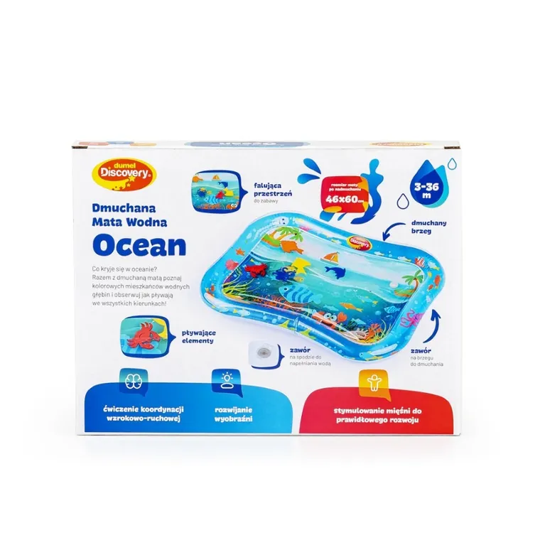 Dumel Discovery, Ocean, dmuchana mata wodna