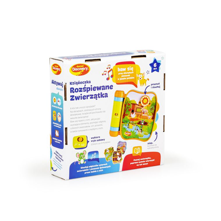 Dumel Discovery, Rozśpiewane zwierzątka, książeczka interaktywna
