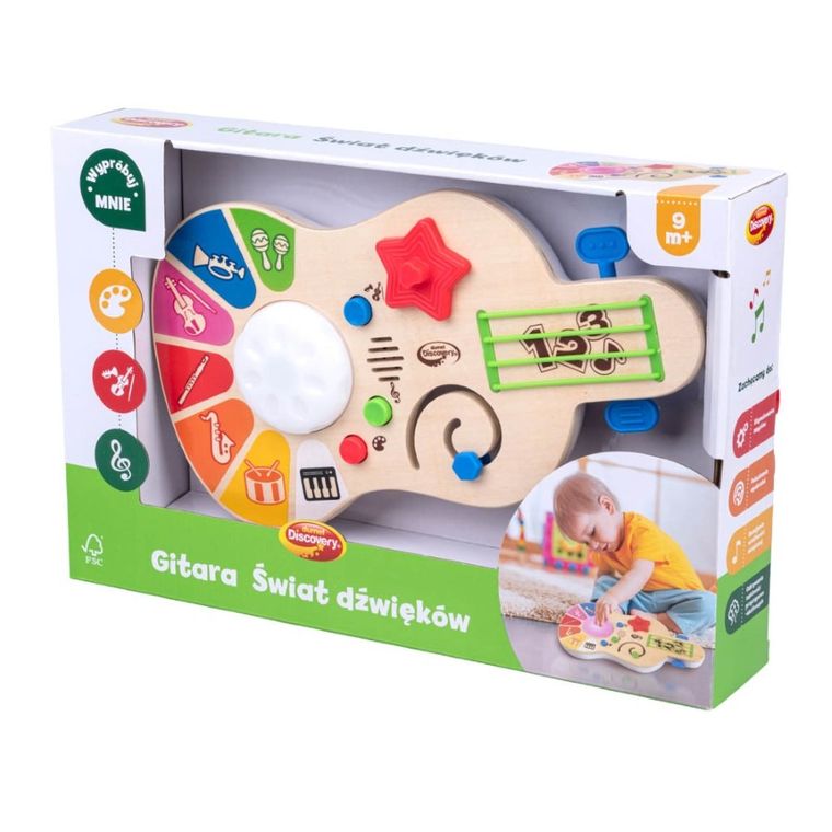 Dumel Discovery, Świat dźwięków, Gitara, zabawka interaktywna