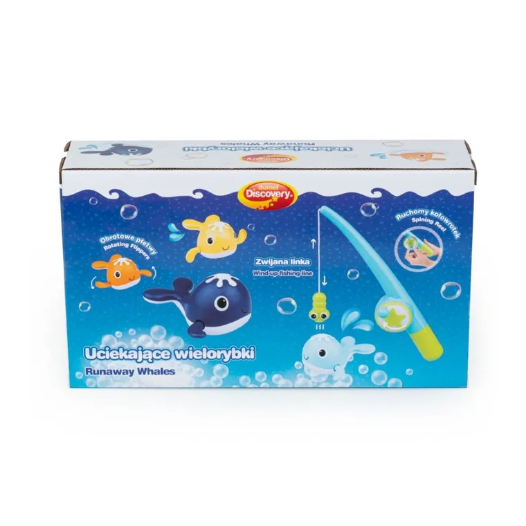 Dumel Discovery, Uciekające wielorybki, zabawka do wody