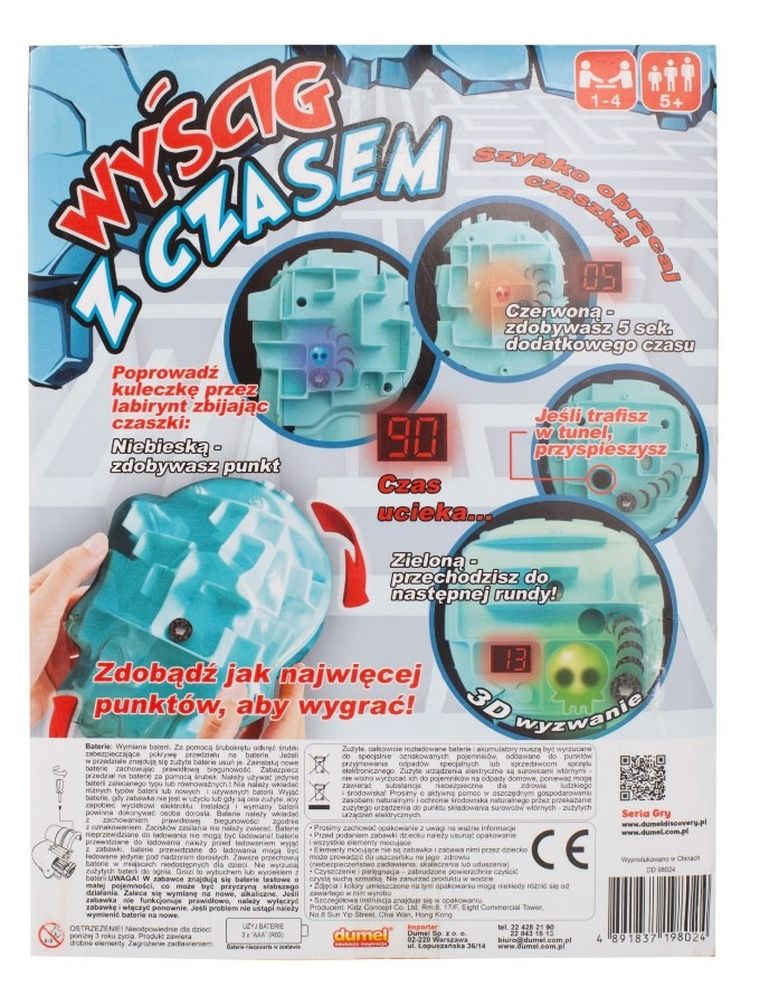 Dumel Discovery, Wyścig z czasem, gra zręcznościowa