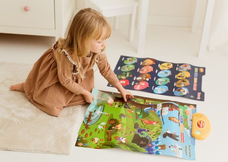 Dumel Discovery, Zwierzęta i zawody, edukacyjne plakaty interaktywne