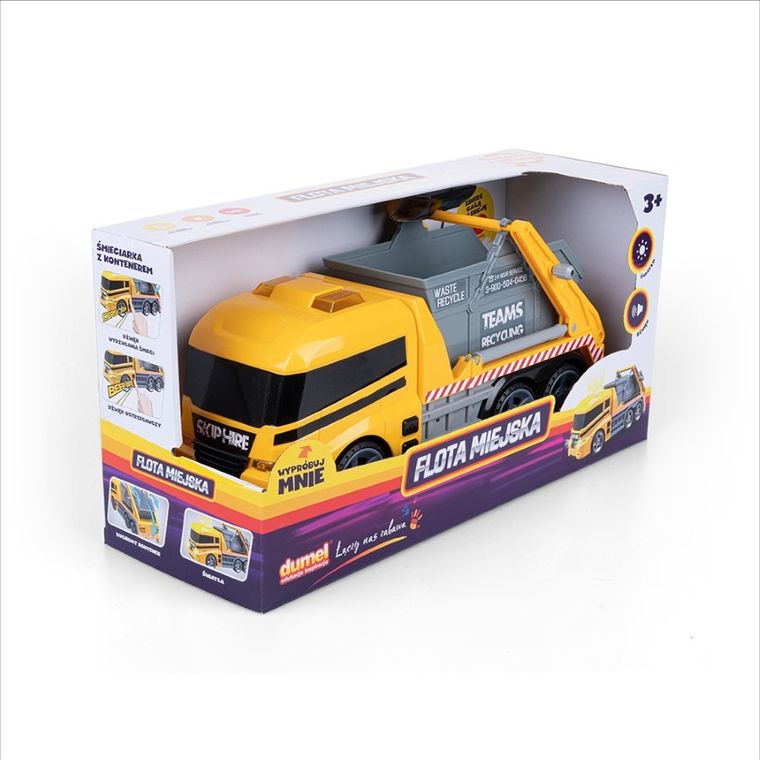 Dumel, Flota Miejska, Śmieciarka z kontenerem