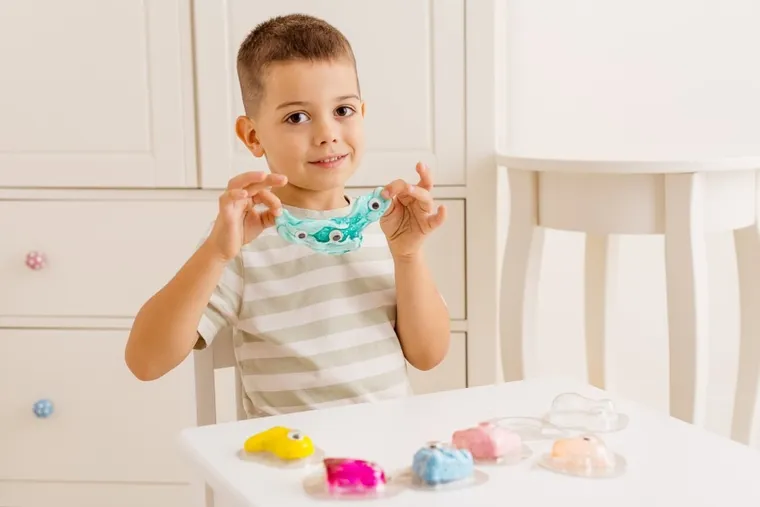 Dumel, Sensory, Potworki, zestaw mas plastycznych