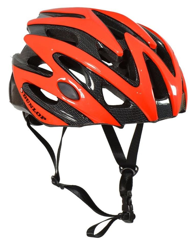 Dunlop, kask rowerowy regulowany, mtb red, rozmiar S 53-55 cm