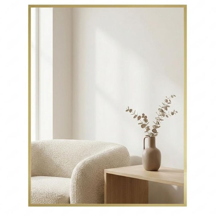 Edaxo, Vinkel, dekoracyjne lustro wiszące, 70-50 cm