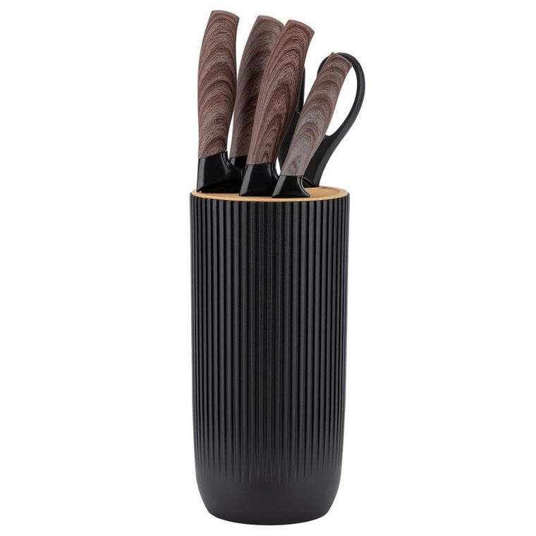 Elitehoff, zestaw noży kuchennych ze stojakiem