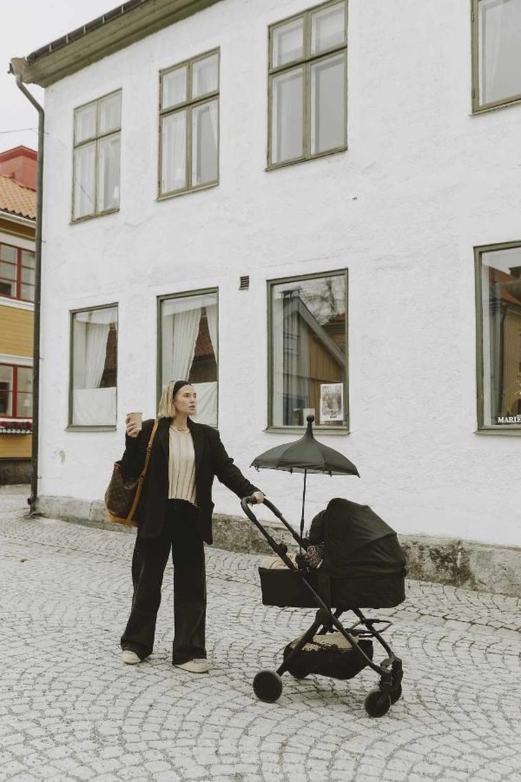 Elodie Details, Mondo, gondola do wózka spacerowego, Black