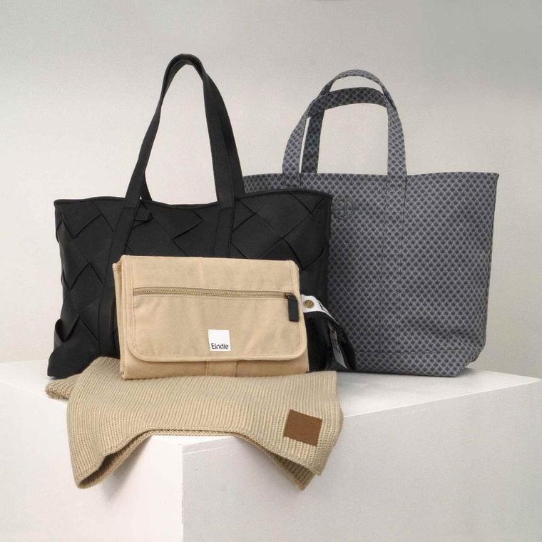 Elodie Details, Tote, torba dla mamy, Turquoise Nouveau