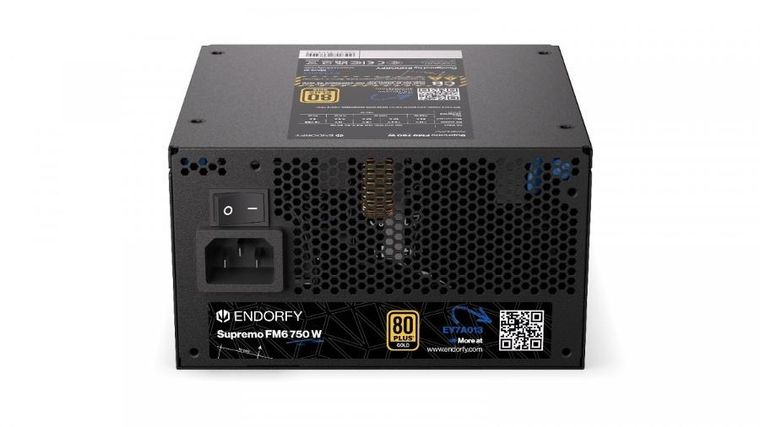 Endorfy, Supremo FM6, zasilacz, Gold, 750W, EY7A013