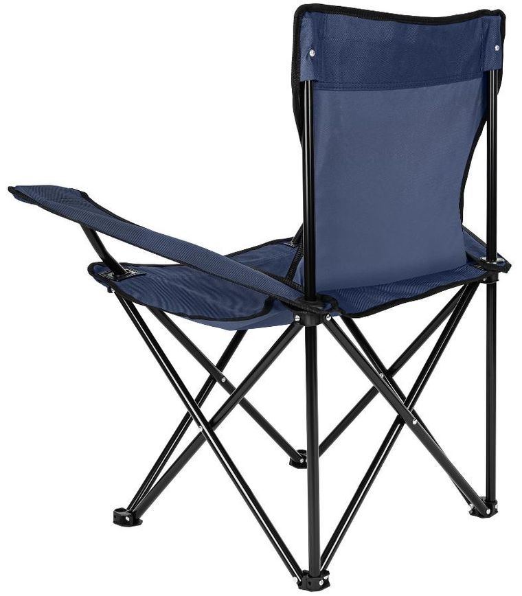 Enero Camp, krzesło turystyczne składane, 50-50-80 cm, granatowe