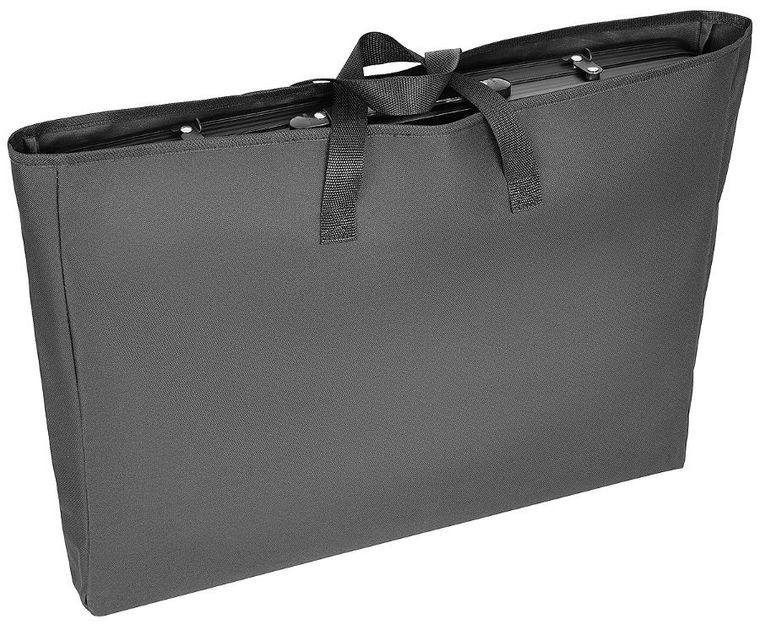 Enero camp, stolik turystyczny składany kempingowy, siatka stalowa drewno, 90-60-36-68 cm