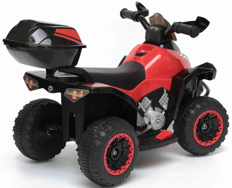 Enero, Micron, quad, pojazd na akumulator, czerwony