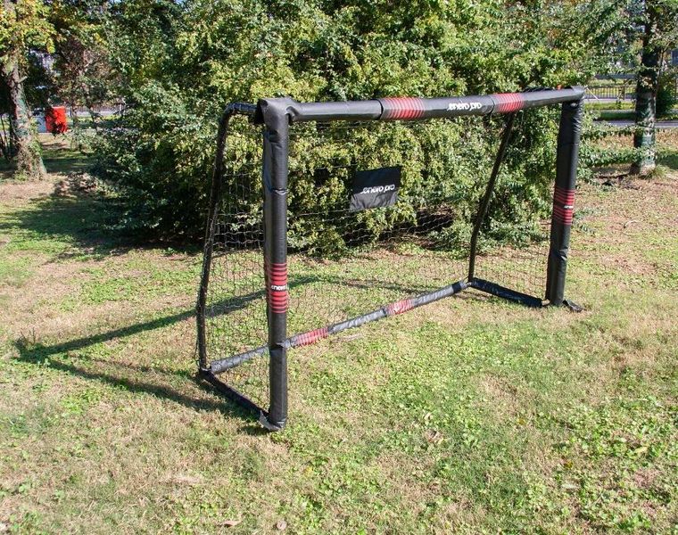 Enero Pro, bramka do piłki nożnej z siatką, 300-200-120 cm