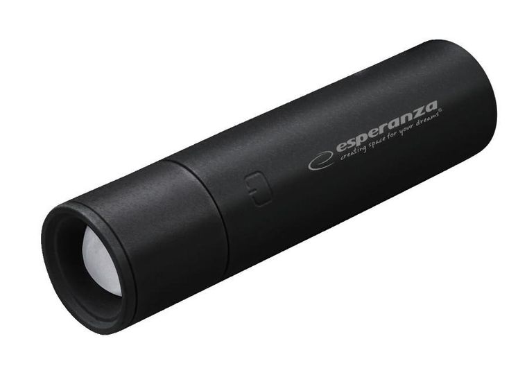 Esperanza, Agena, lampka biurkowa LED 3w1, czarna, ELD118K