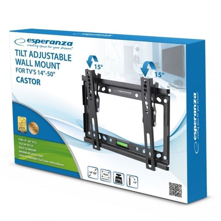 Esperanza, Castor, uchwyt do tv, 14-50", ERW010