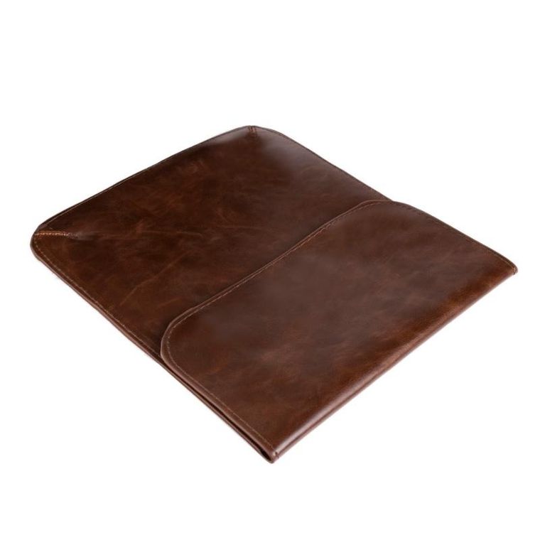 Etui na tablet, brązowe, skóra ekologiczna
