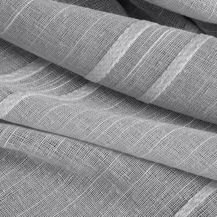 Eurofirany, firana gotowa, Arcadia, 140-250 cm, srebrny