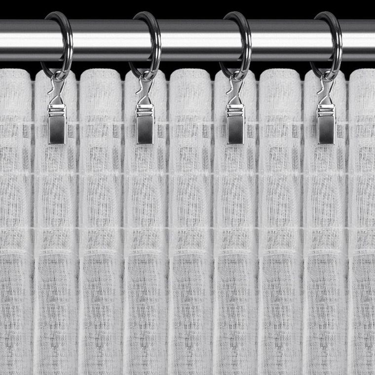 Eurofirany, firana gotowa, Artemida, na taśmie, 400-160 cm, biały