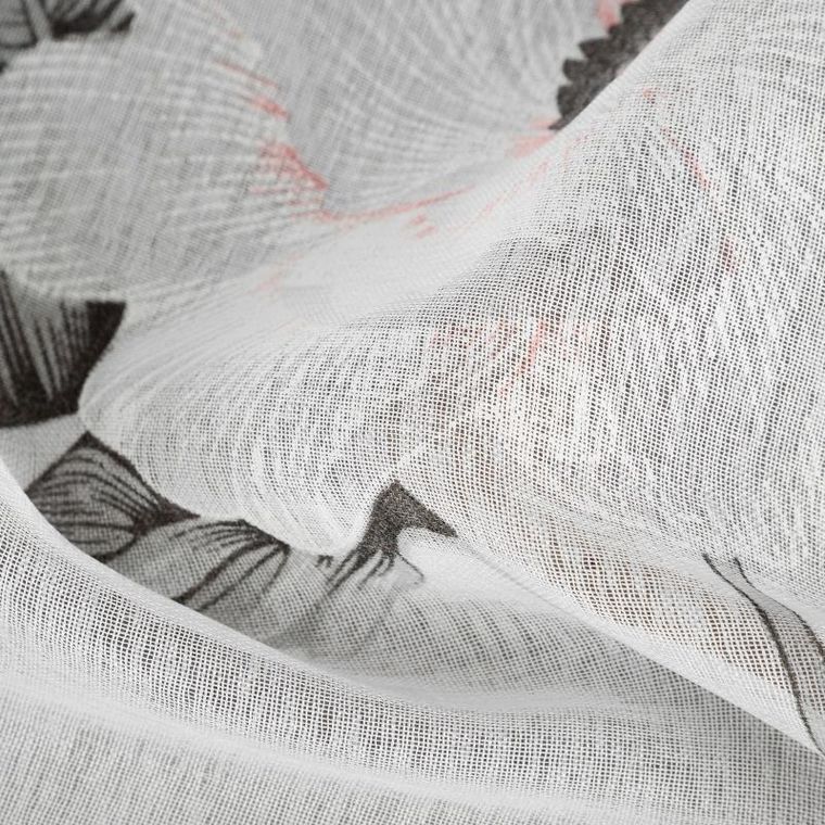 Eurofirany, firana gotowa Bessy, 350-250 cm, różowy