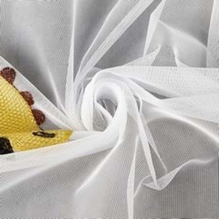 Eurofirany, firana gotowa, dino, 140-250 cm, biały