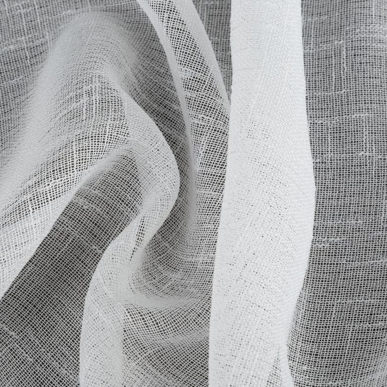 Eurofirany, firana gotowa lexy, 140-250 cm, biały