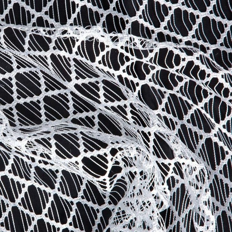 Eurofirany, firana gotowa na taśmie, Aiden, 300-270 cm, biały