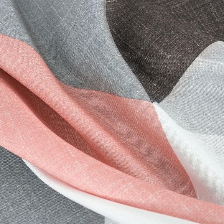 Eurofirany, zasłona gotowa, Adina, 140-250 cm, ciemnoróżowy