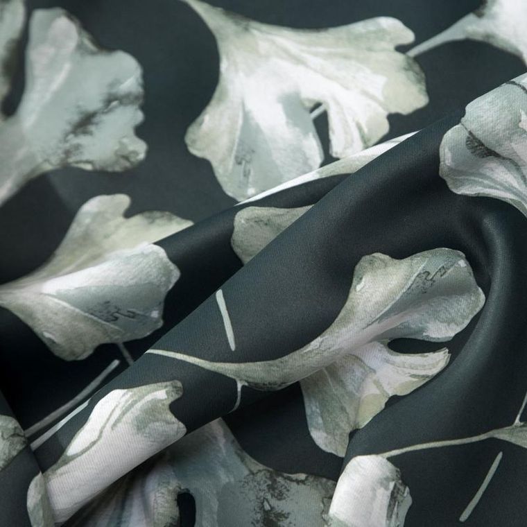 Eurofirany, zasłona gotowa D91 Aida, 140-250 cm, czarny