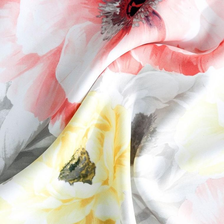 Eurofirany, zasłona gotowa, Elodia, 140-250 cm, różowy